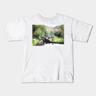 Perry Barr Locks Watercolour Kids T-Shirt